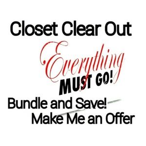 Closet clearing!!!